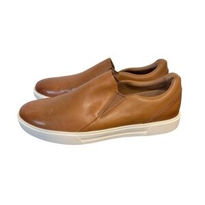 Clarks Men's Un Costa Step Brown Leather Sport Shoes Size 12M NWOB Slip Ons